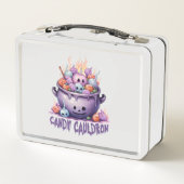 Candy Cauldron Metall Brotdose (Rückseite)