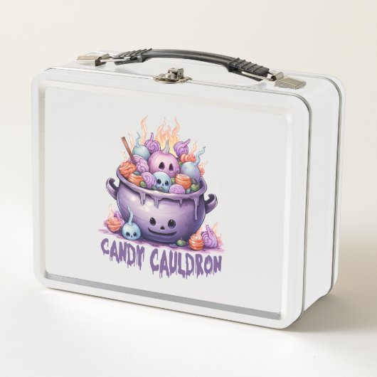Candy Cauldron Metall Brotdose (Vorderseite)