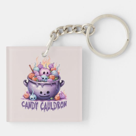 Candy Cauldron Schlüsselanhänger (Rückseite)