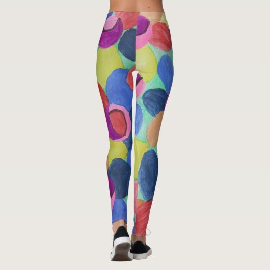 Candy Cfarbred Blume Leggings (Rückseite)