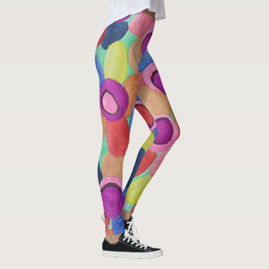 Candy Cfarbred Blume Leggings (Rechts)
