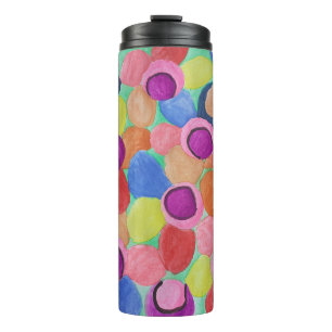 Candy Cfarbred Blume Thermosbecher
