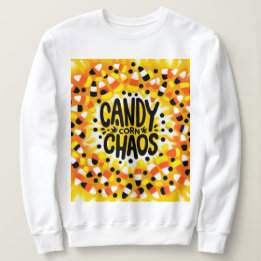 Candy Chaos: Halloween Krawatte Dye Sweatshirt