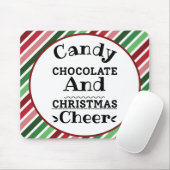 Candy Chocolate und Weihnachtsschmuck Mousepad (Mit Mouse)