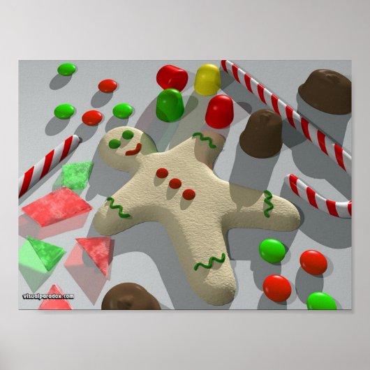 Candy Christmas Poster (Vorne)