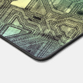 candy circuits - lemon lime : schreibtischunterlage (Ecke)