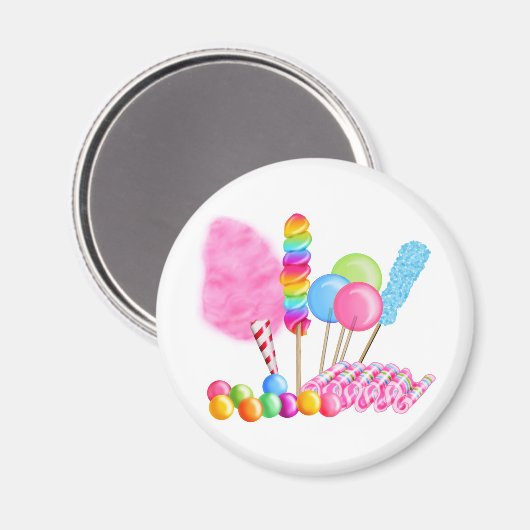 Candy Circus Magnet (Vorderseite/Rückseite)