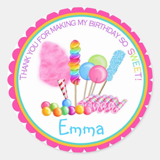 Candy Circus Stickers (Vorderseite)