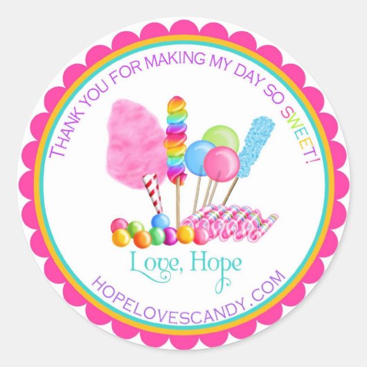 Candy Circus Stickers (Vorderseite)