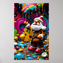 Candy Claus aus Santa-Land Poster