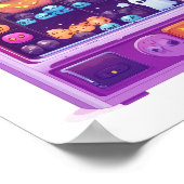 Candy Claw Machine Poster (Ecke)