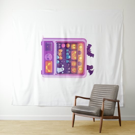 Candy Claw Machine Wandteppich (Beispiel (Horizontal))