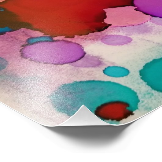 Candy Clown Fotodruck (Ecke)