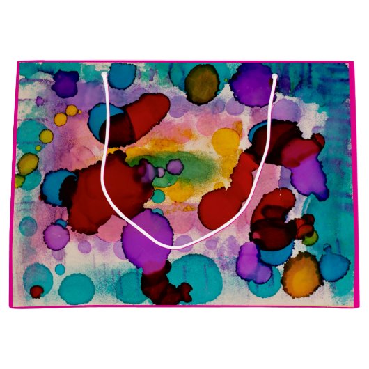 Candy Clown Große Geschenktüte (Vorderseite)