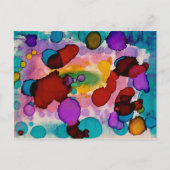 Candy Clown Postkarte (Vorderseite)