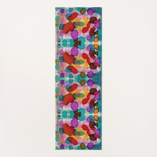 Candy Clown Yogamatte (Vorderseite)