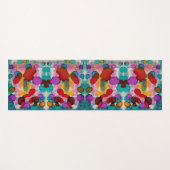 Candy Clown Yogamatte (Vorderseite (Horizontal))