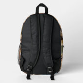 Candy Coated Popcorn Bedruckter Rucksack (Rückseite)
