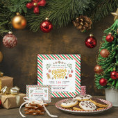 Candy Coated Sugar Plum Weihnachtszeit Party Einla Einladung