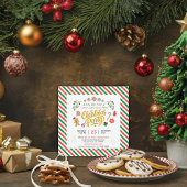 Candy Coated Sugar Plum Weihnachtszeit Party Einla Einladung