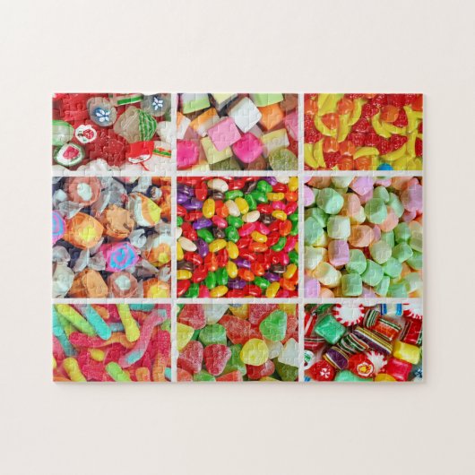 Candy Collage Puzzle (Horizontal)