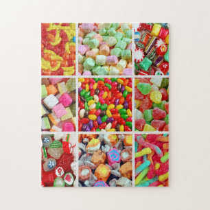 Candy Collage Puzzle