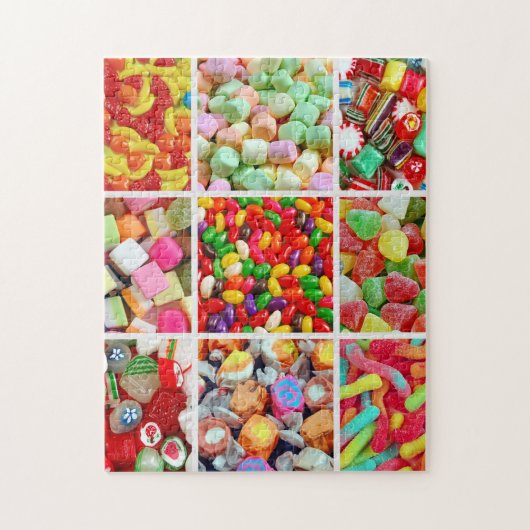 Candy Collage Puzzle (Vertikal)