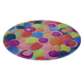 Candy Color Blume - Coppingboard Schneidebrett (Ecke)