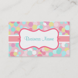 Candy Color Business Card Visitenkarte