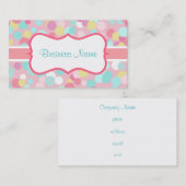 Candy Color Business Card Visitenkarte (Vorne/Hinten)
