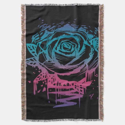 Candy Color Rose Decke (Vorderseite Vertikal)