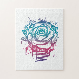 Candy Color Rose Puzzle