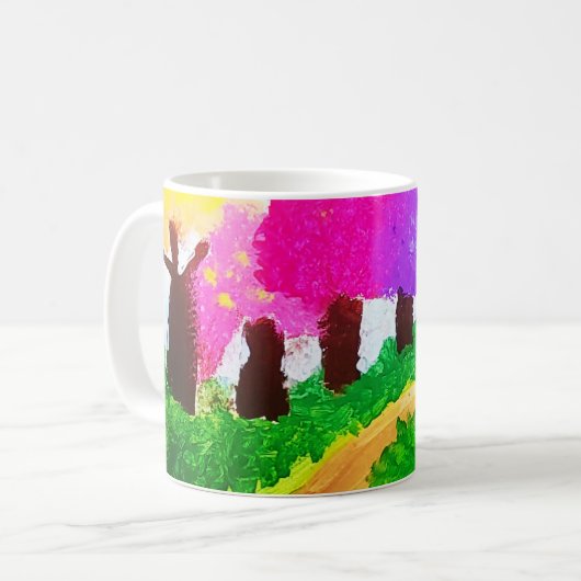 Candy Color Tree Tasse (Vorderseite Links)