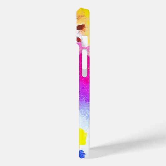 Candy Color Trees - iPhone Case (Rückseite / Links)