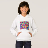 Candy Colored Blume Hoodie (Vorne ganz)
