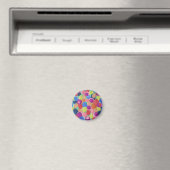 Candy Colored Blume Magnet (In Situ (Geschirrspüler))