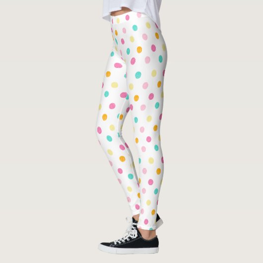 Candy Colored Polka Dots Leggings (Links)