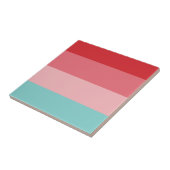 Candy Colors Horizontal gestreift Fliese (Seite)