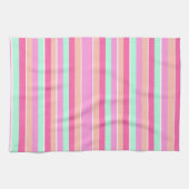 Candy Colors Stripes Geschirrtuch (Horizontal)