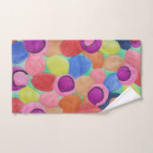 Candy Colour Blume Badezimmer Handtuch Set (Handtuch)