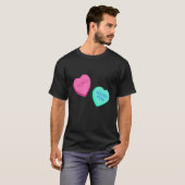 Candy Conversation Hearts Provo Utah Valentines D T-Shirt (Vorne ganz)