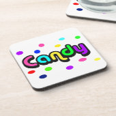 Candy-Cork-Untersetzer Untersetzer (Linke Seite)