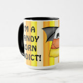 Candy Corn Addick Tasse (Vorderseite Links)