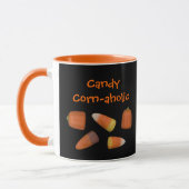 Candy Corn Addict - Candy Corn-aholic Tasse (Links)