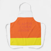 Candy Corn Addict Funny Halloween Schürze (Vorderseite)