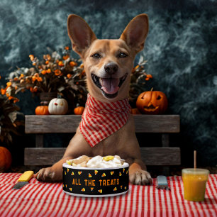 Candy Corn Alle Leckereien Halloween Dog Bowl Napf
