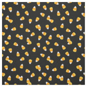 Candy Corn auf schwarz Stoff (Muster)