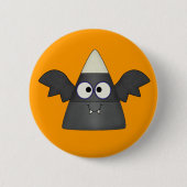 Candy Corn Bat Button (Vorderseite)
