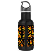 Candy Corn Black Edelstahlflasche (Rückseite)