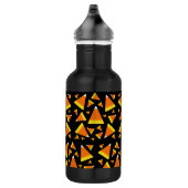 Candy Corn Black Edelstahlflasche (Rechts)